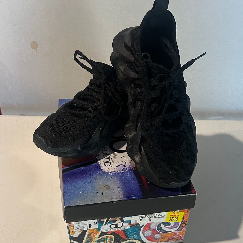 Underground Black Athletic Shoes